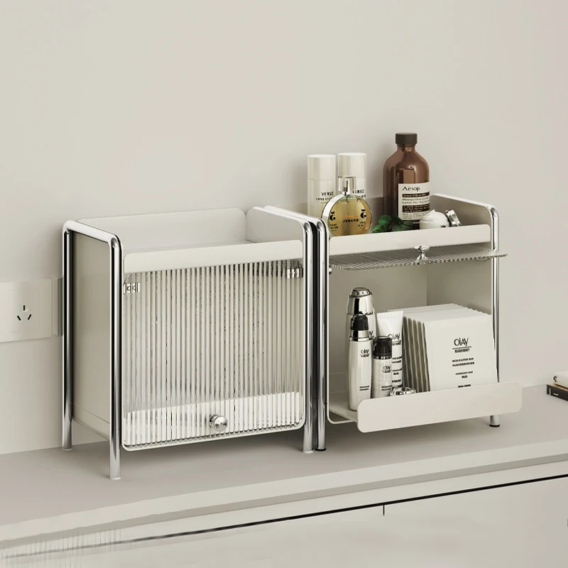 Coffee Tea Drawer Organizer - Lemari Penyimpanan Organizer Desktop Kotak Penyimpanan