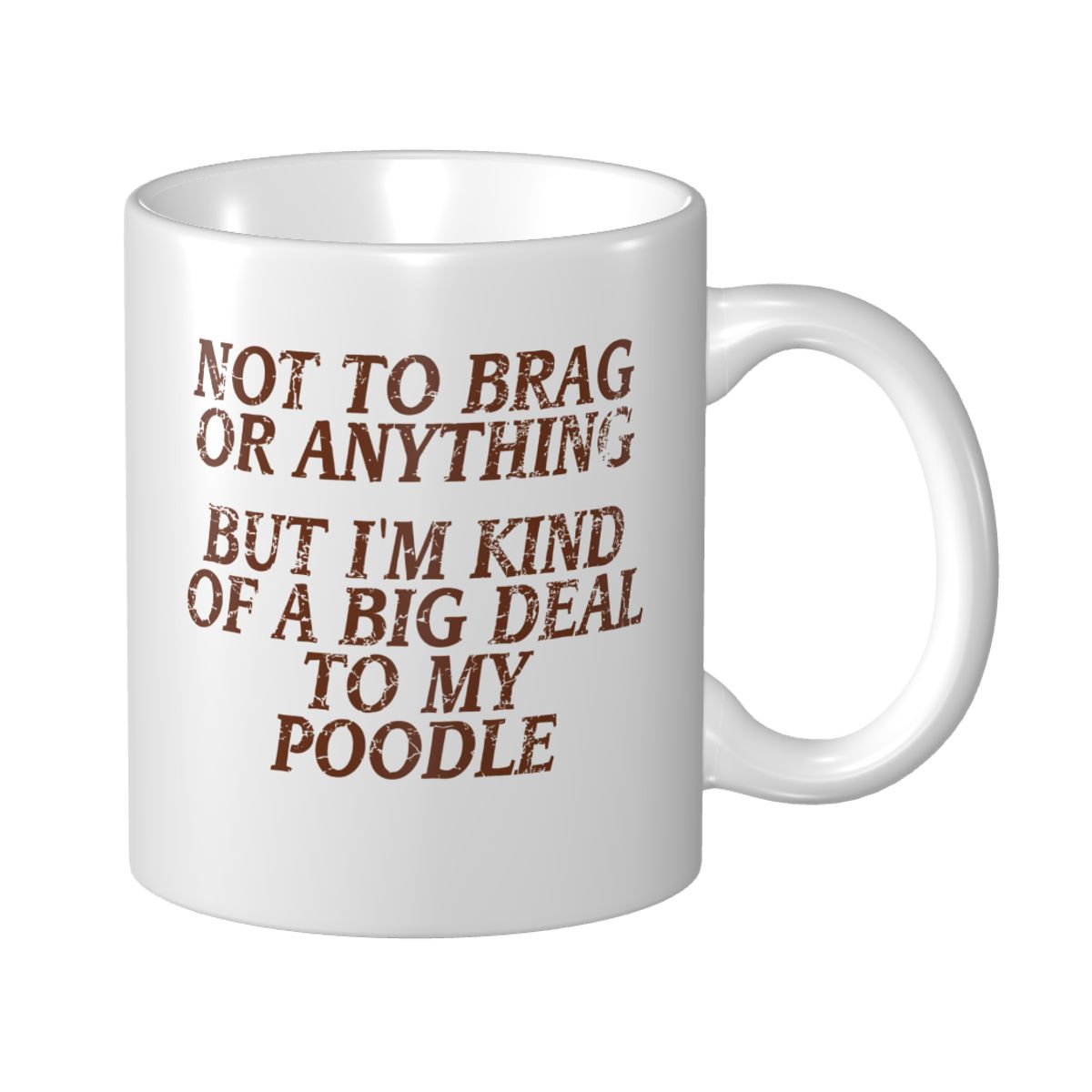 Coffee Tea Jokes - Mark Cup Mug Poodle Lelucon Anjing