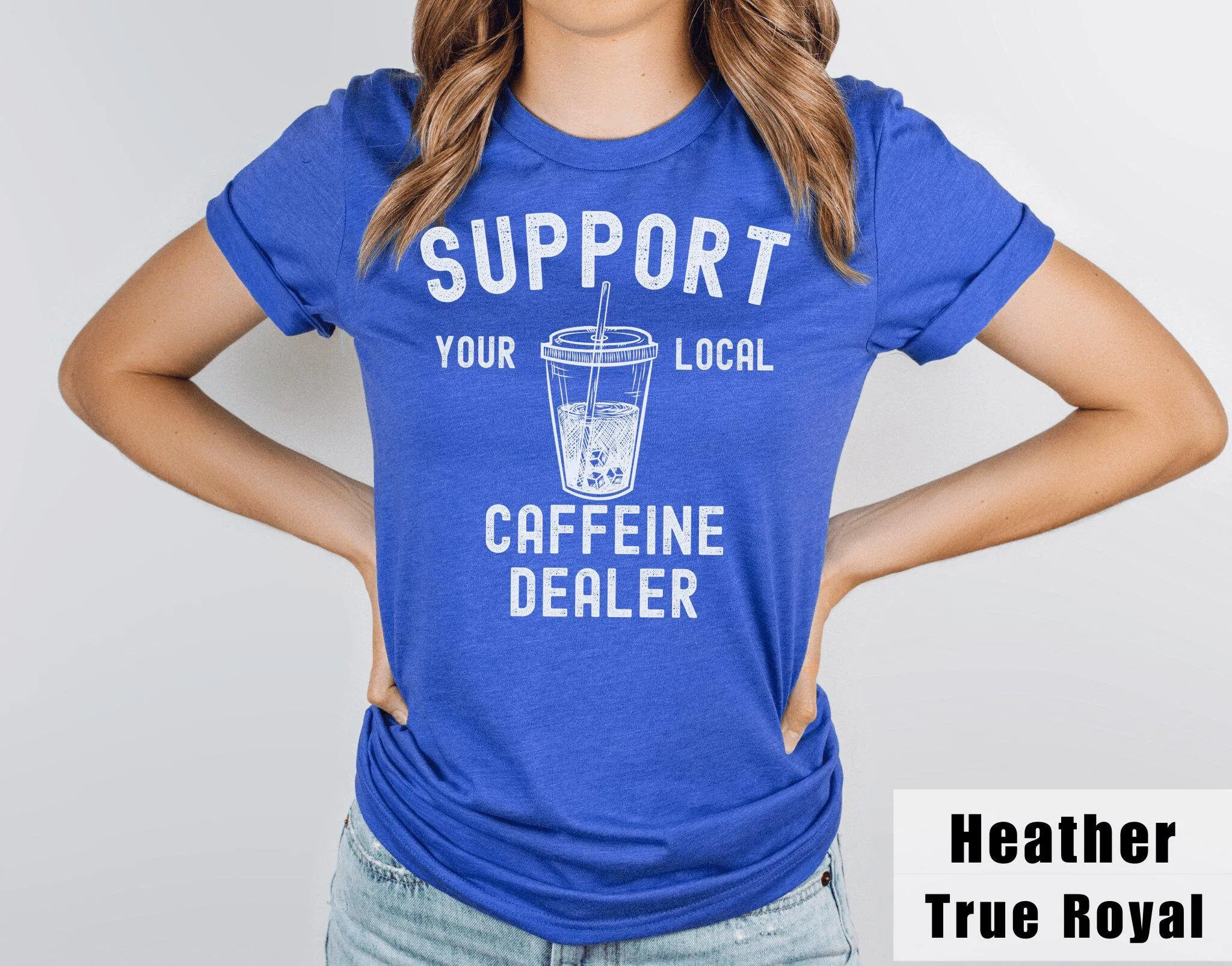 Coffee Tea Knits - Kaos Kopi Dingin Dukung Penjual Kafein