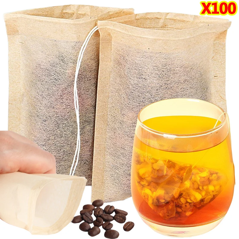 Coffee Leaves Tea - Kantong teh 100 buah dengan penyaring