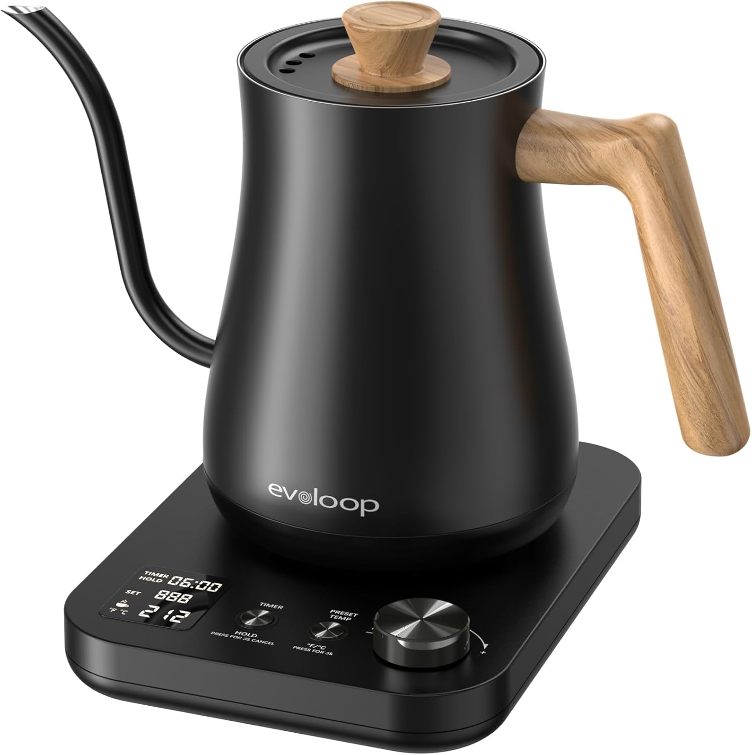 Coffee Tea Images - Ketel Listrik Gooseneck Presisi Tinggi, ±1