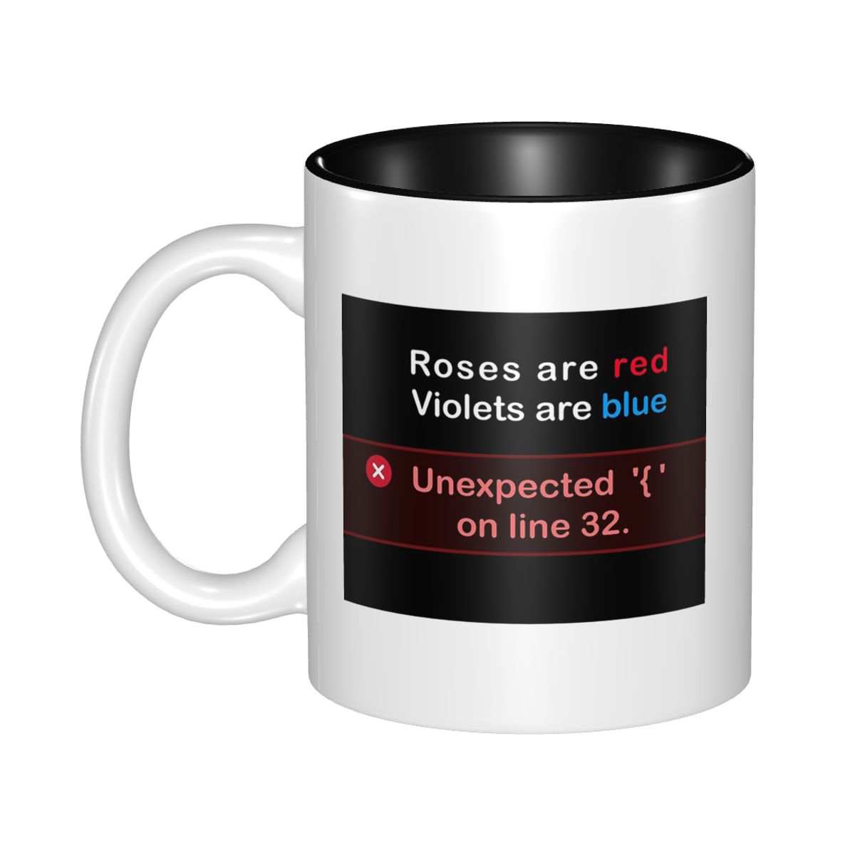 Coffee Tea Jokes - Mug Lucu Keramik untuk Pemrogram, Cangkir