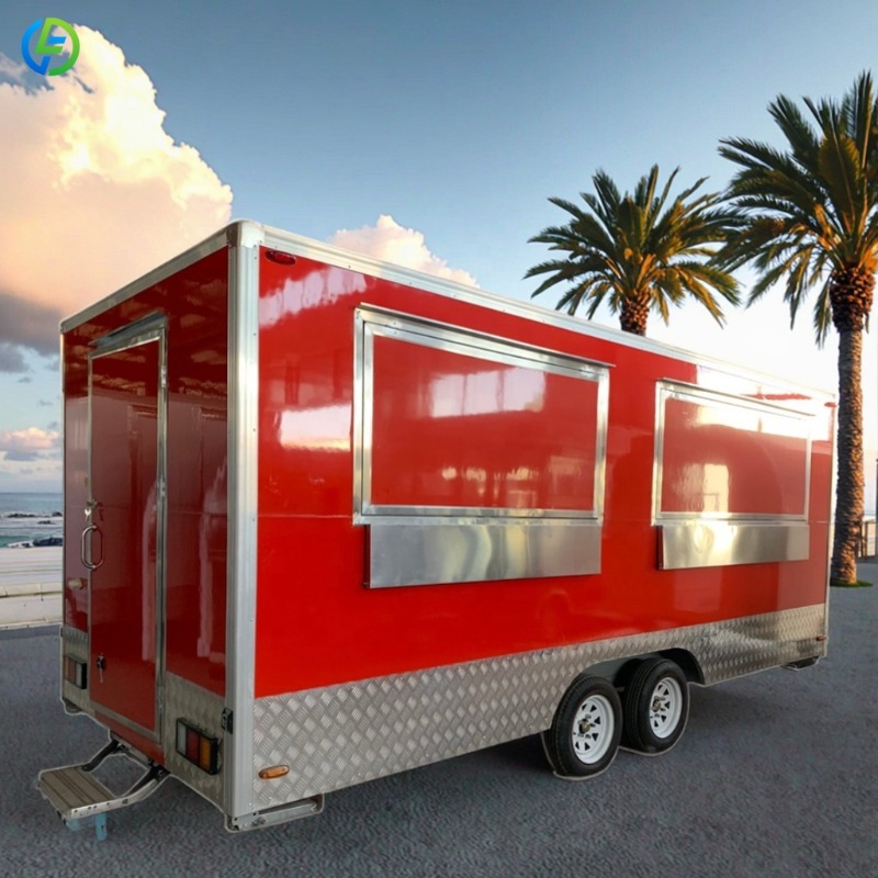 Coffee Tea Vendor - Gerobak Makanan Mobile Kustom Dapur Stainless