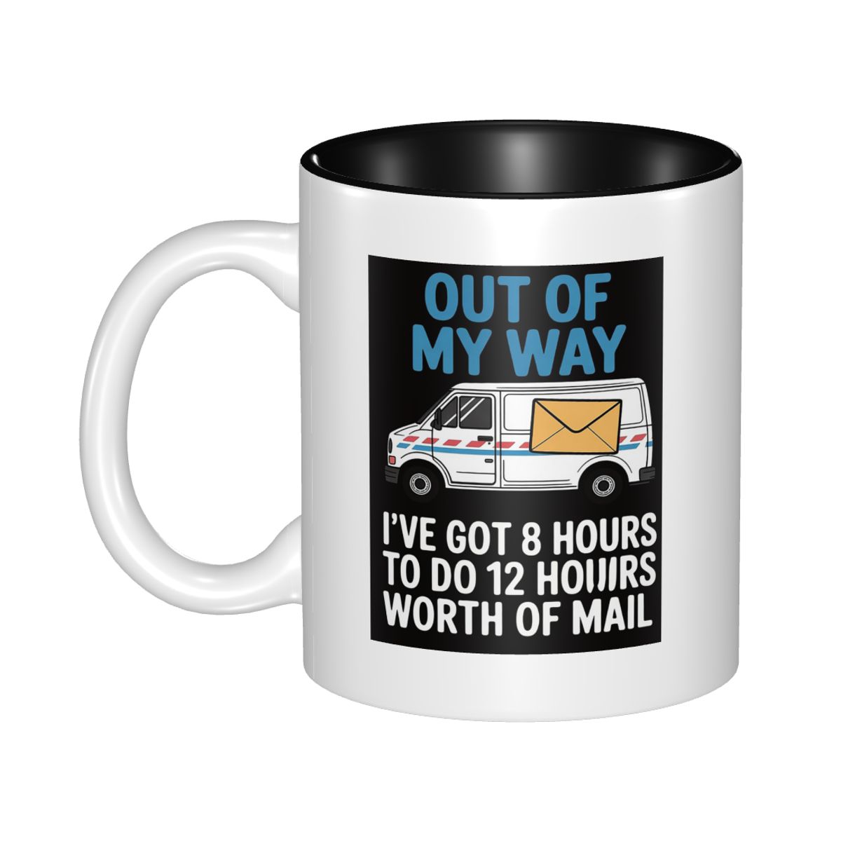 Coffee Tea Jokes - Lelucon Pekerja Pos untuk Pengantar Barang,