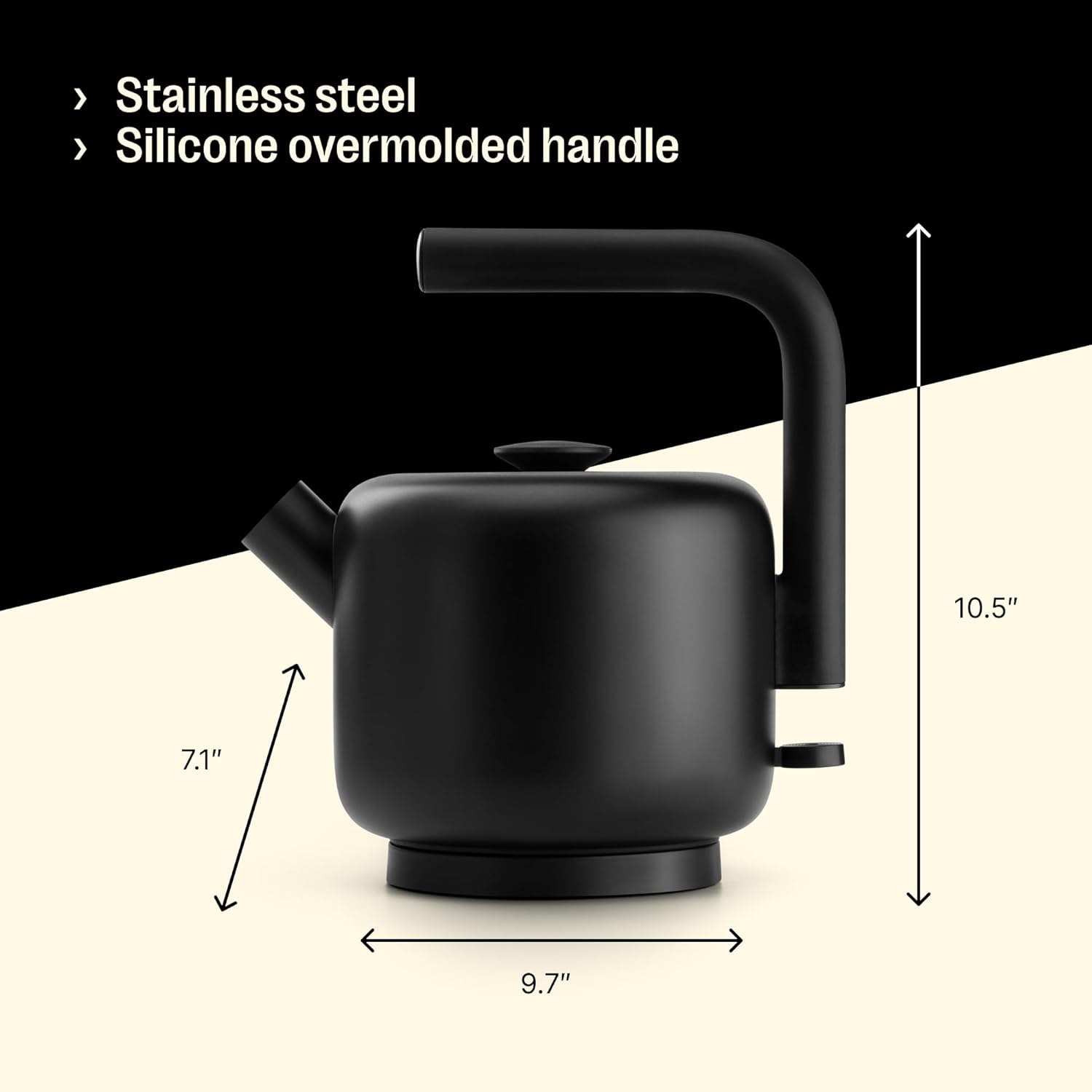 Ketel Listrik 1.5L, Baja Tahan - Coffee Tea Images ulasan dan harga