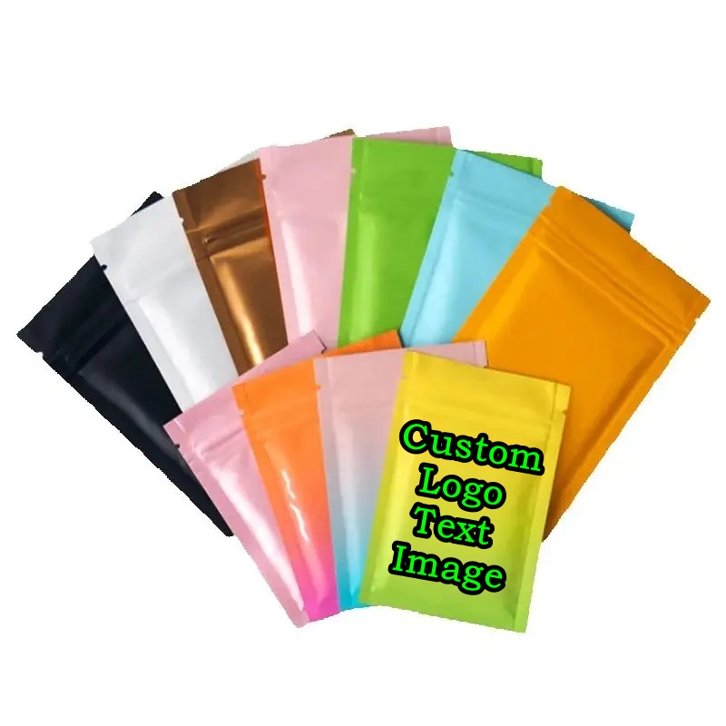 200PCS Kantong Kemasan Ziplock - Coffee Tea Images ulasan dan harga