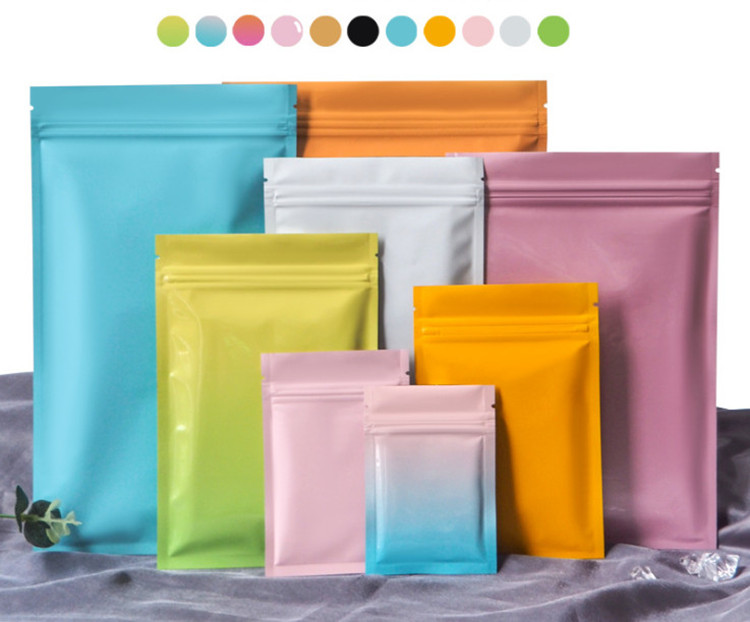 200PCS Kantong Kemasan Ziplock - Coffee Tea Images ulasan dan harga