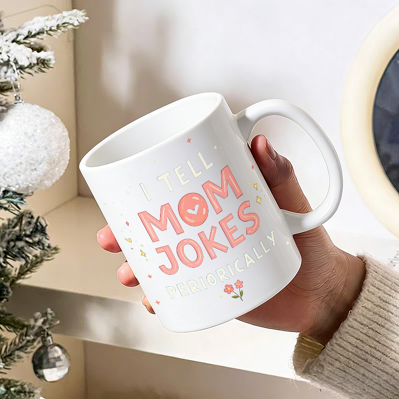 Set Cangkir & Mug, Cangkir Ker - Coffee Tea Jokes ulasan dan harga