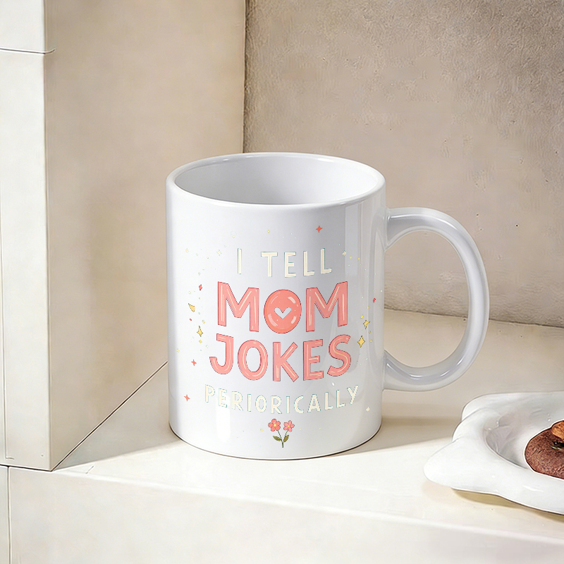 Set Cangkir & Mug, Cangkir Ker - Coffee Tea Jokes ulasan dan harga