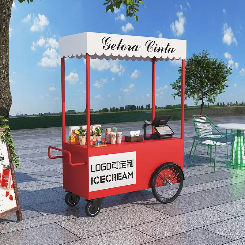 Gerobak Jajanan Jalanan, Kios, - Coffee Tea Vendor ulasan dan harga