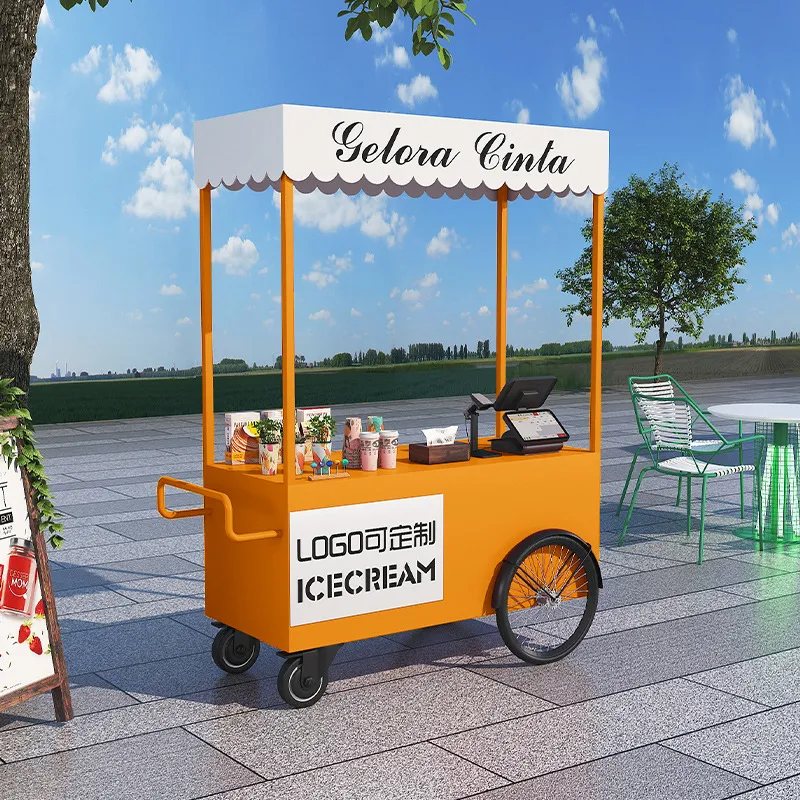 Gerobak Jajanan Jalanan, Kios, - Coffee Tea Vendor ulasan dan harga