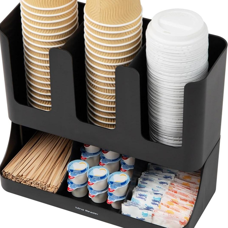 Kotak Penyimpanan Gelas Kertas - Coffee Tea Drawer Organizer ulasan dan harga