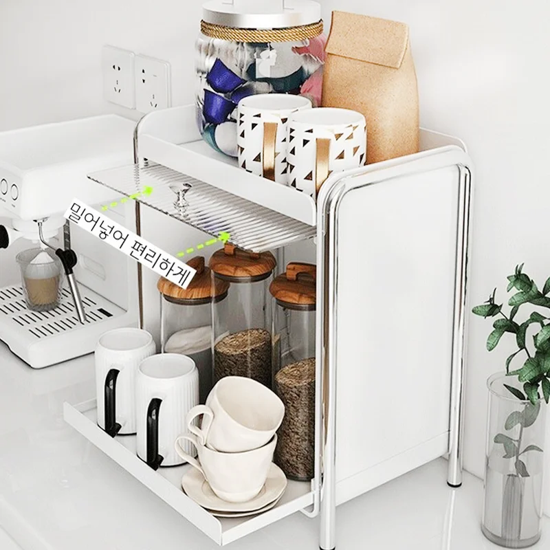 Lemari Penyimpanan Organizer D - Coffee Tea Drawer Organizer ulasan dan harga