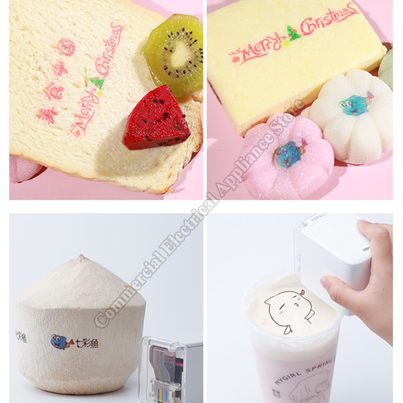 Printer Makanan Genggam Dengan - Coffee Tea Images ulasan dan harga