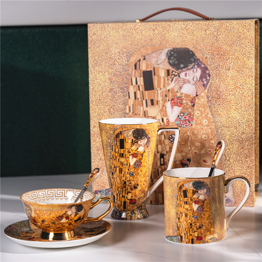 Gustav Klimt Ciuman Tulang Cin - Coffee Tea Drawer Organizer ulasan dan harga