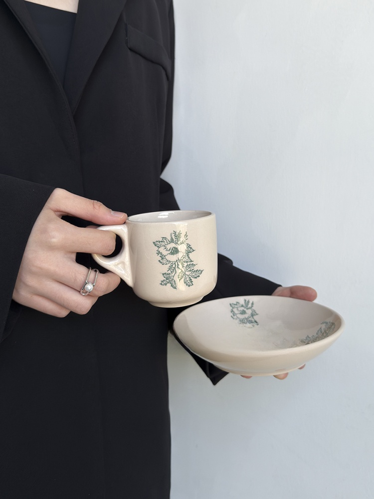 Cangkir Kopi Keramik Daun Hija - Coffee Leaves Tea ulasan dan harga