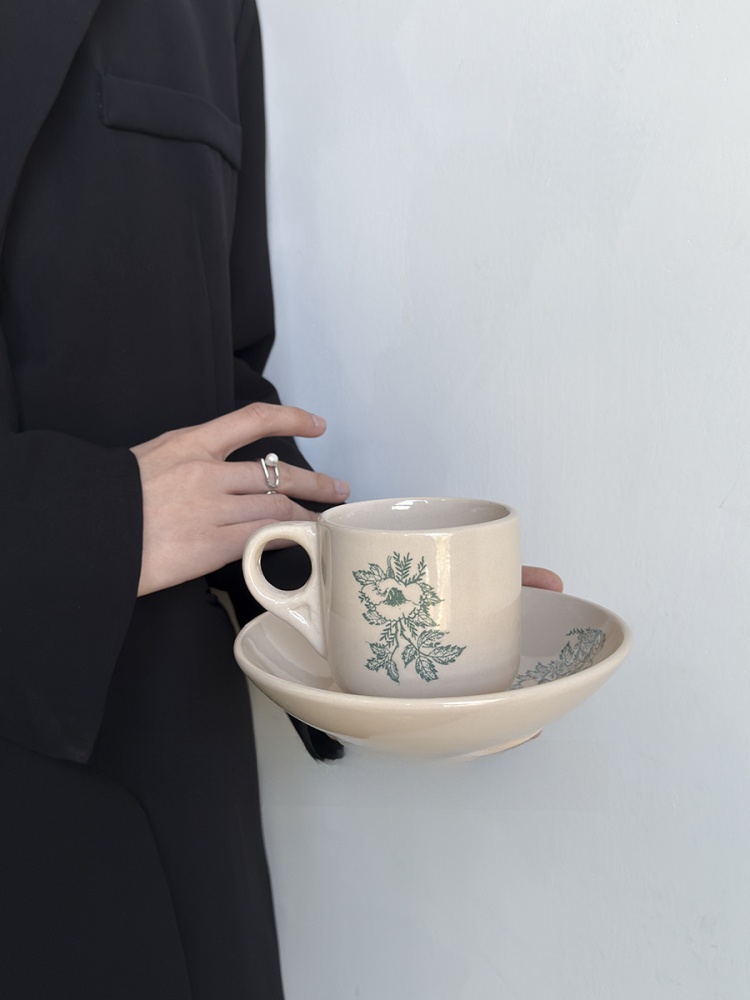 Cangkir Kopi Keramik Daun Hija - Coffee Leaves Tea ulasan dan harga