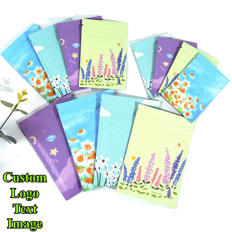 200PCS Kantong Ziplock Alumini - Coffee Tea Images ulasan dan harga