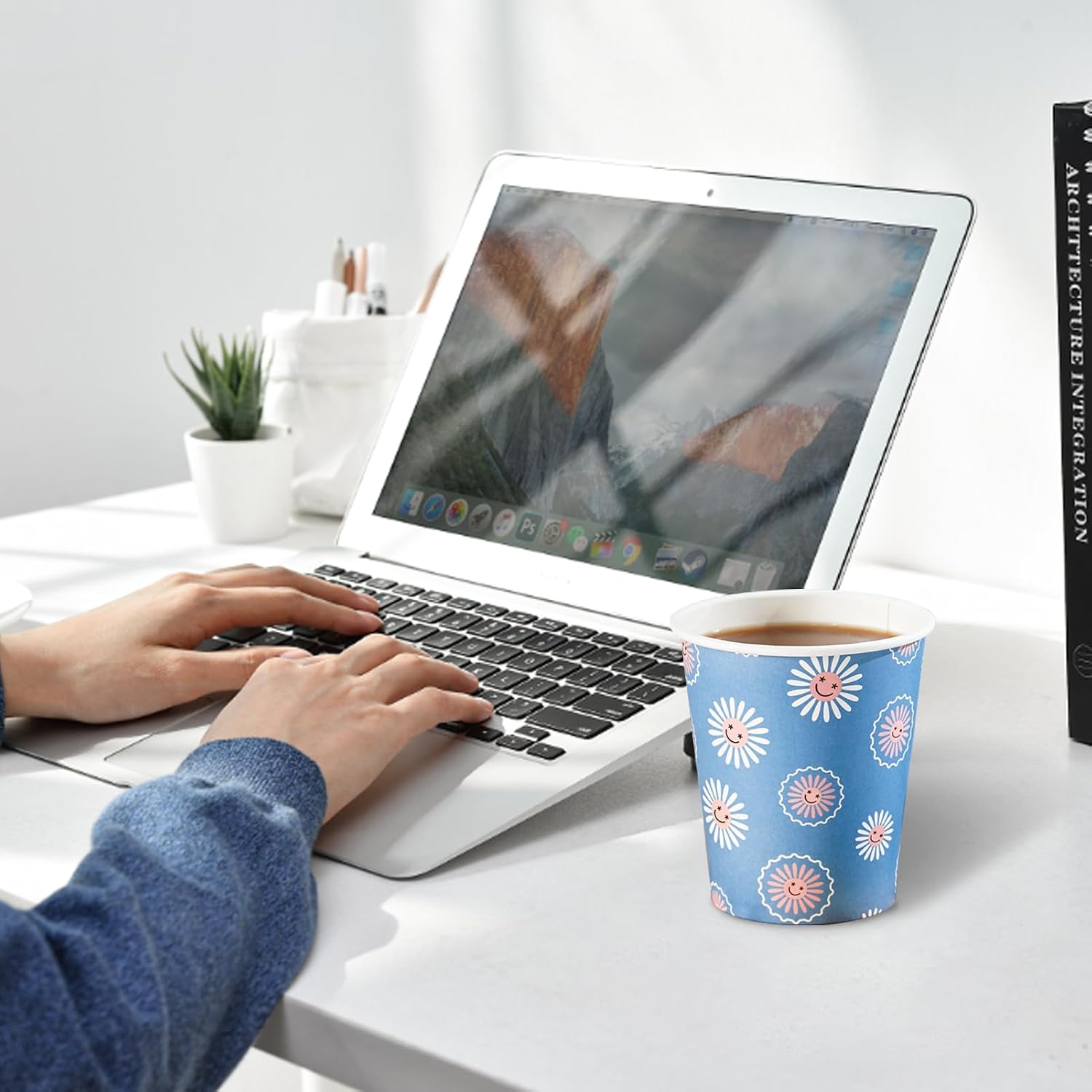 300 Pack Gelas Kertas Sekali P - Coffee Tea Images ulasan dan harga