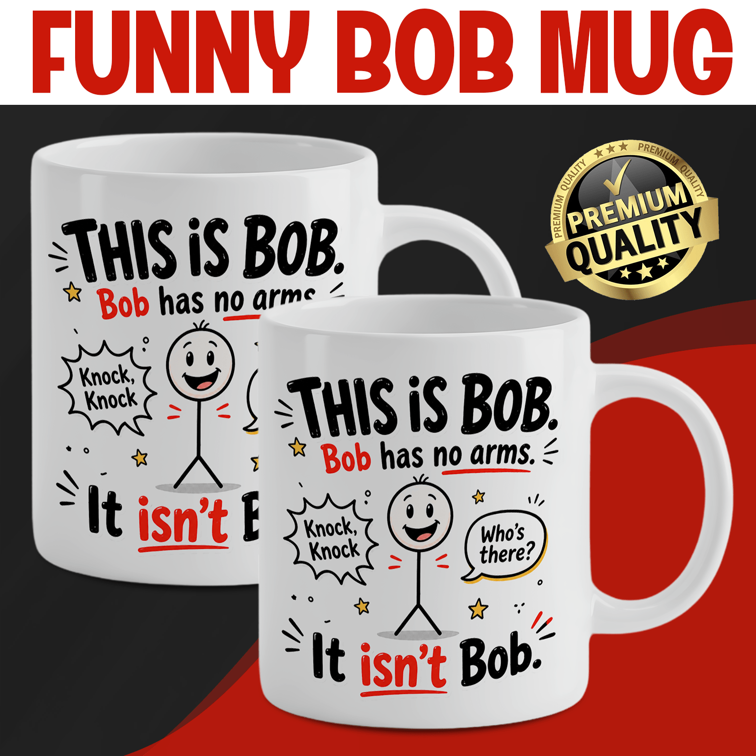 Mug Kopi Keramik Putih Lucu –  - Coffee Tea Jokes ulasan dan harga
