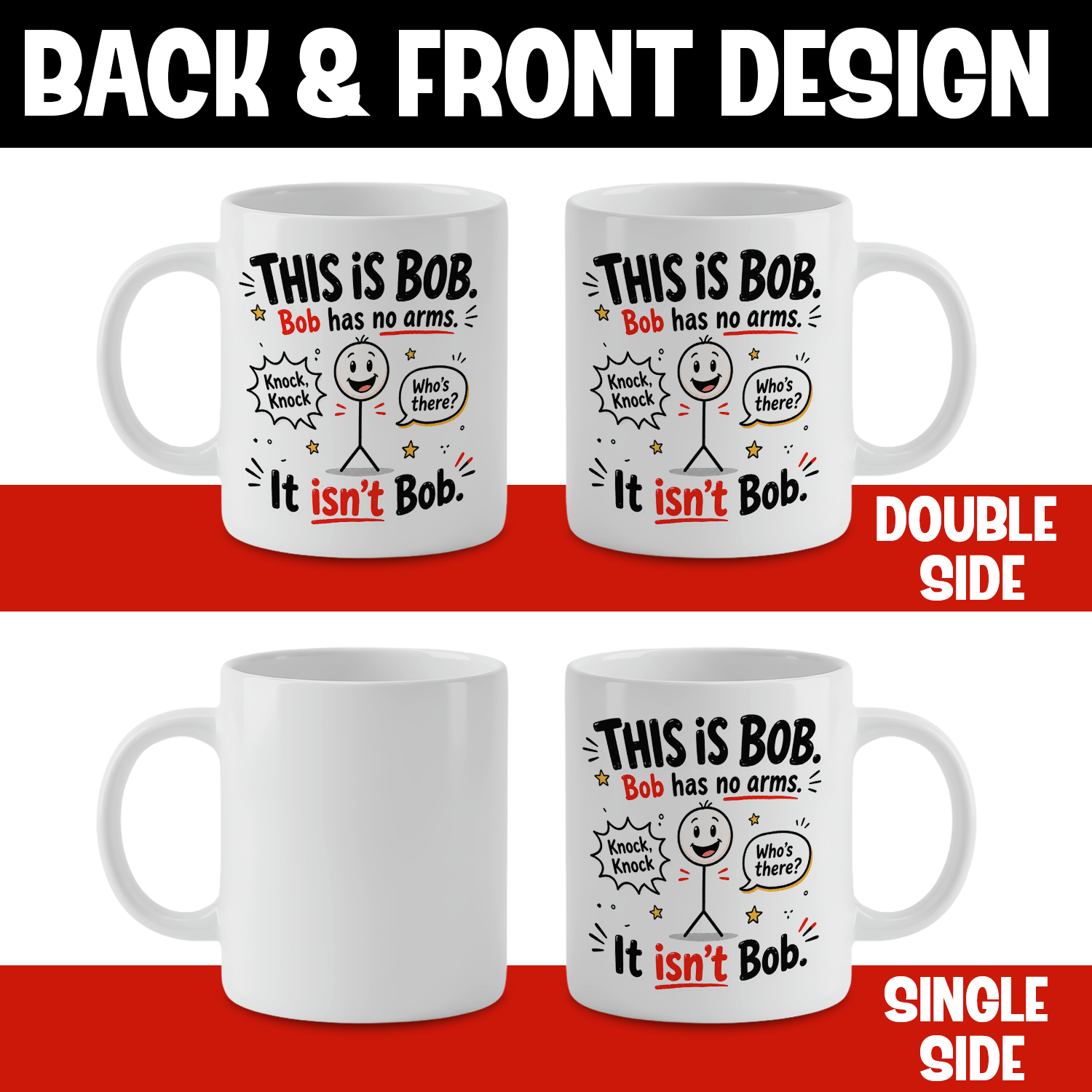 Mug Kopi Keramik Putih Lucu –  - Coffee Tea Jokes ulasan dan harga