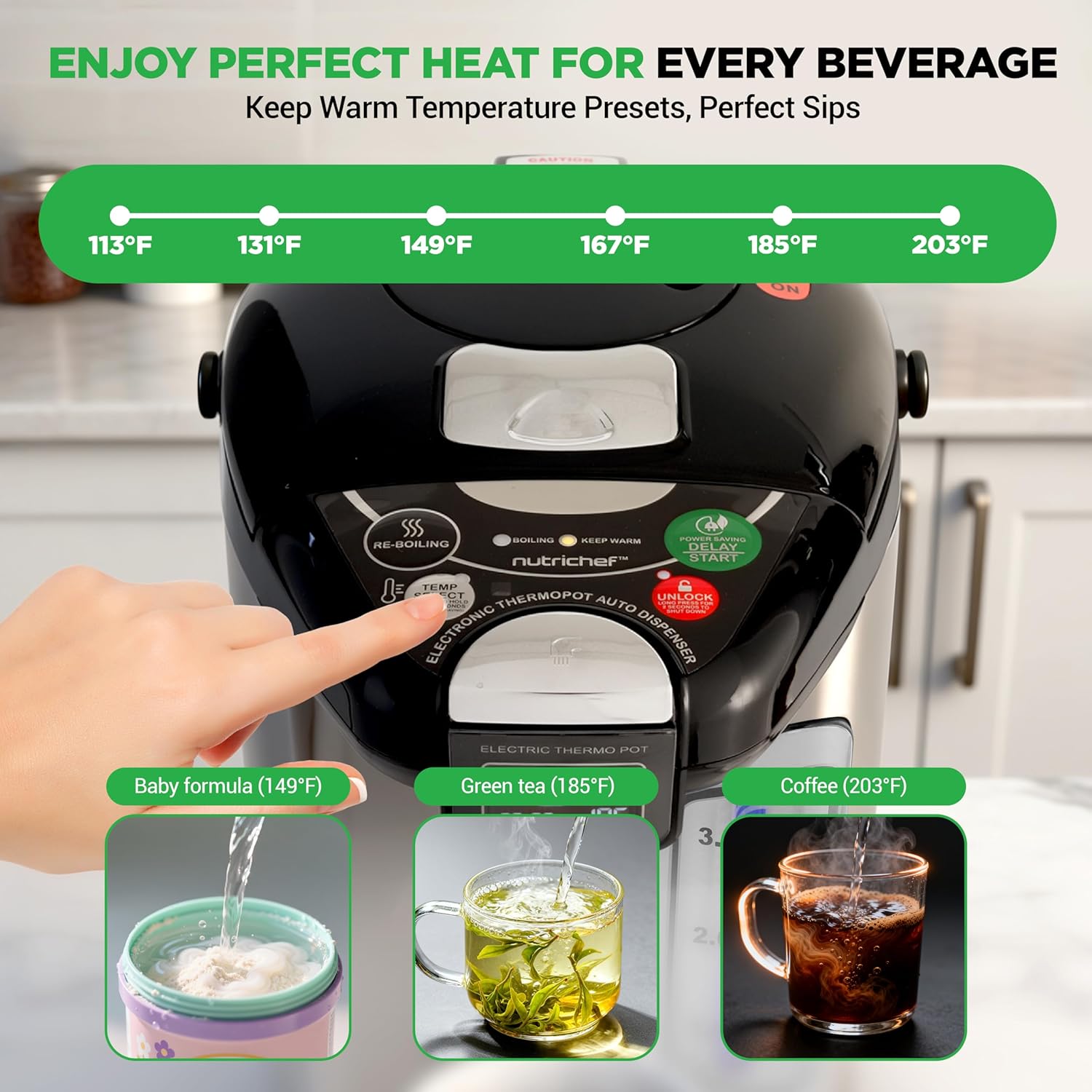 Dispenser Air Panas Listrik 4L - Coffee Tea Images ulasan dan harga