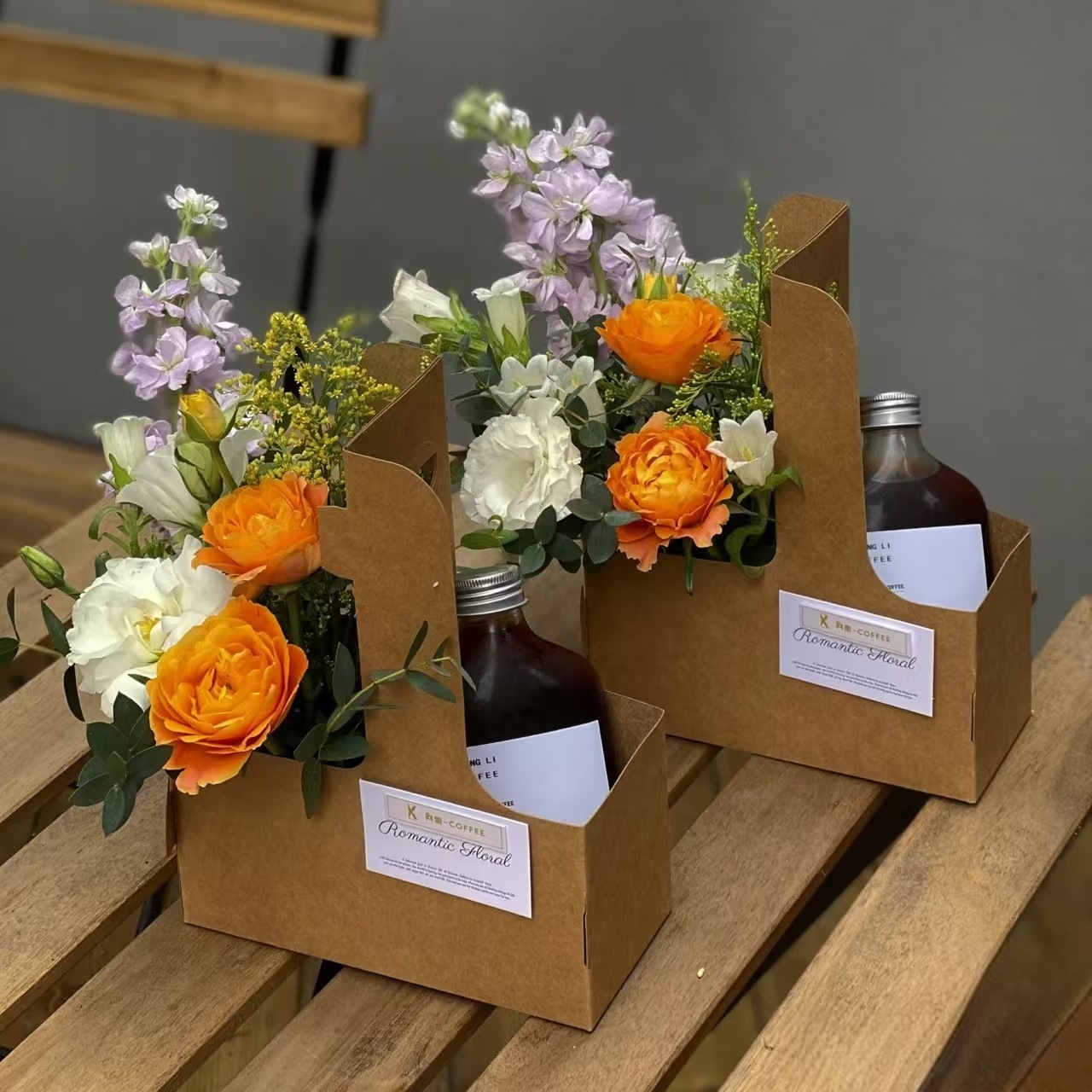 Kotak Pembawa Cangkir Kopi dar - Coffee Tea Knits ulasan dan harga