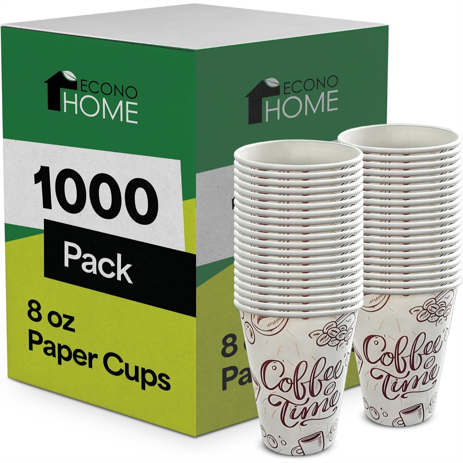1000 Pcs Gelas Kertas Kopi Sek - Coffee Tea Images ulasan dan harga