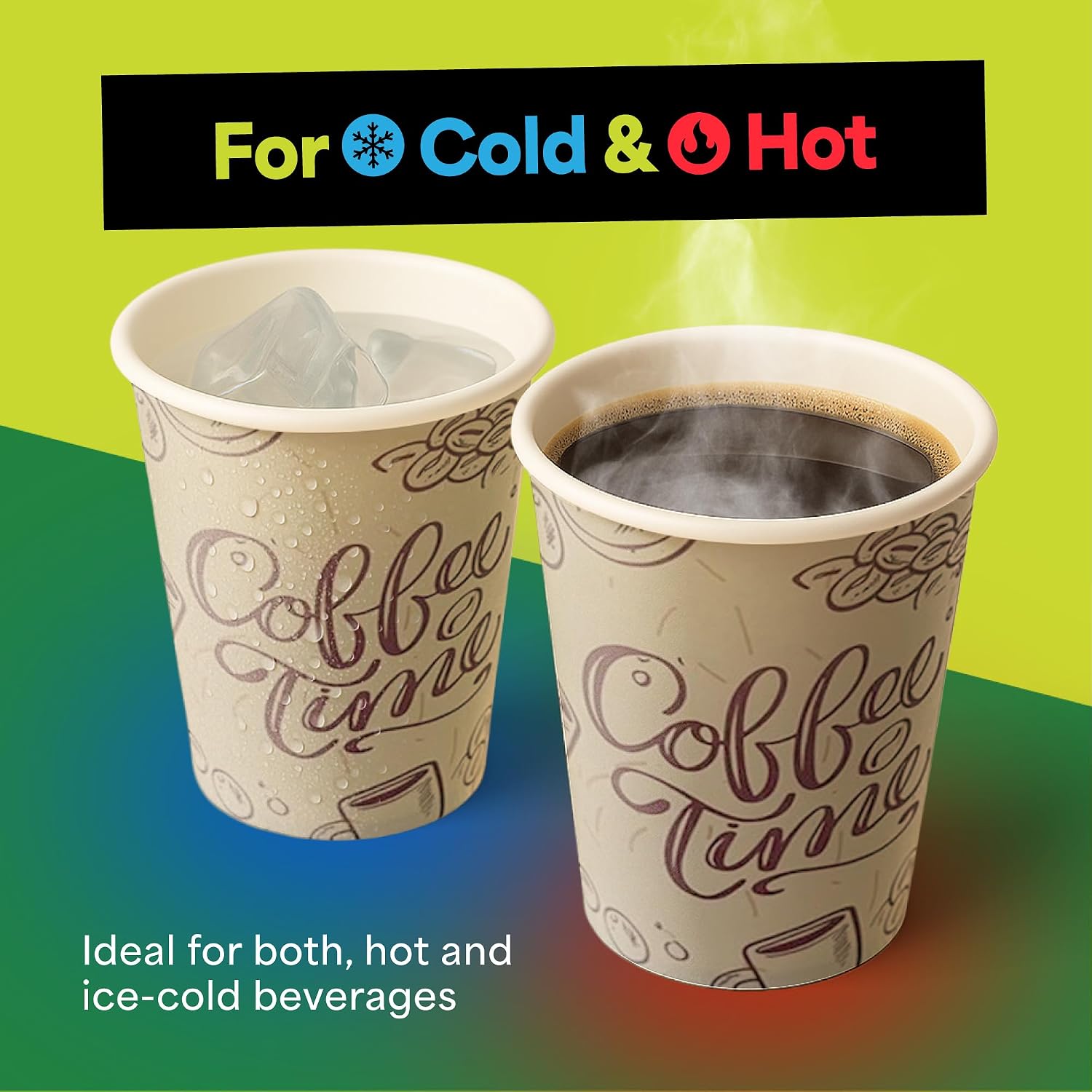1000 Pcs Gelas Kertas Kopi Sek - Coffee Tea Images ulasan dan harga