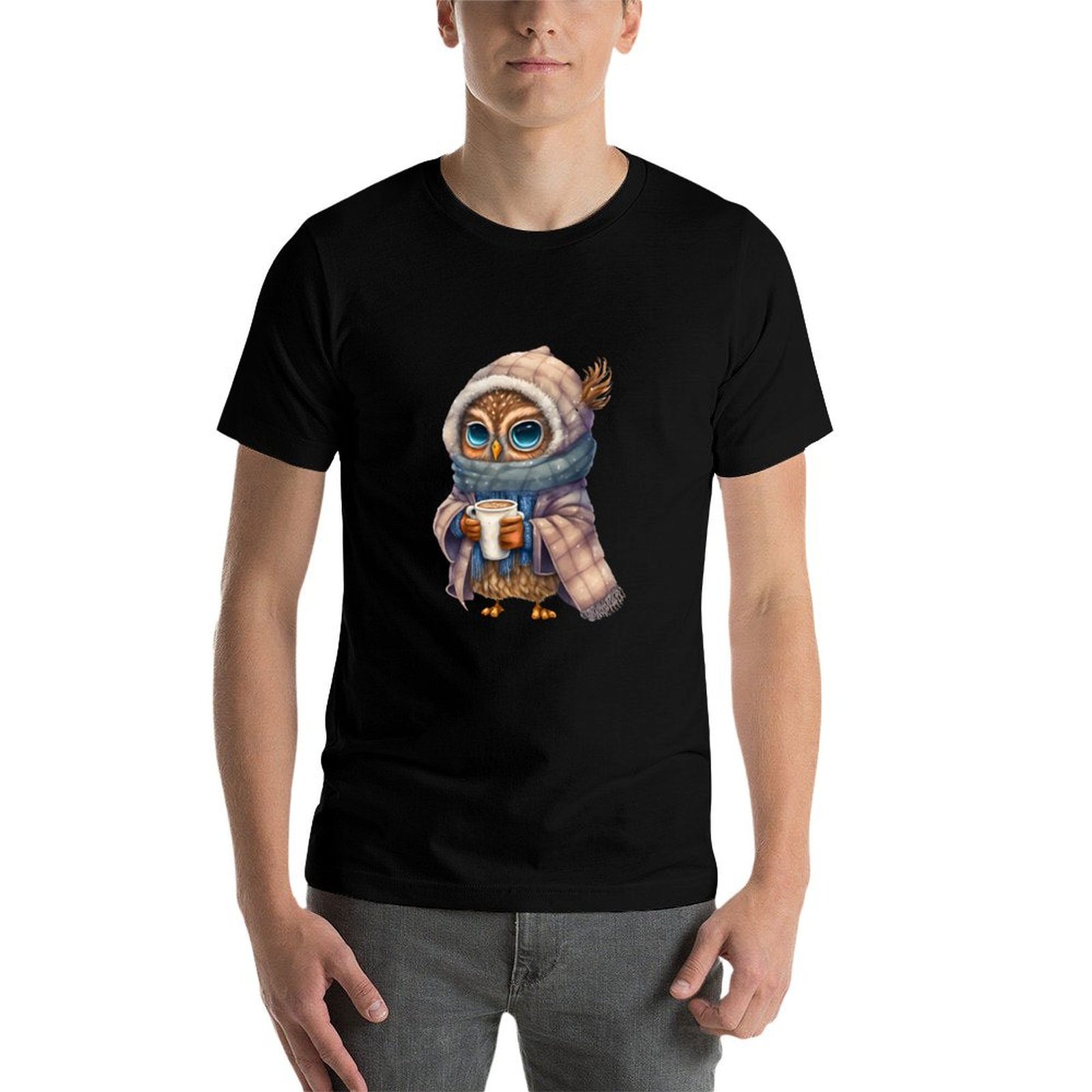 Burung hantu lucu yang sedang  - Coffee Tea Knits ulasan dan harga