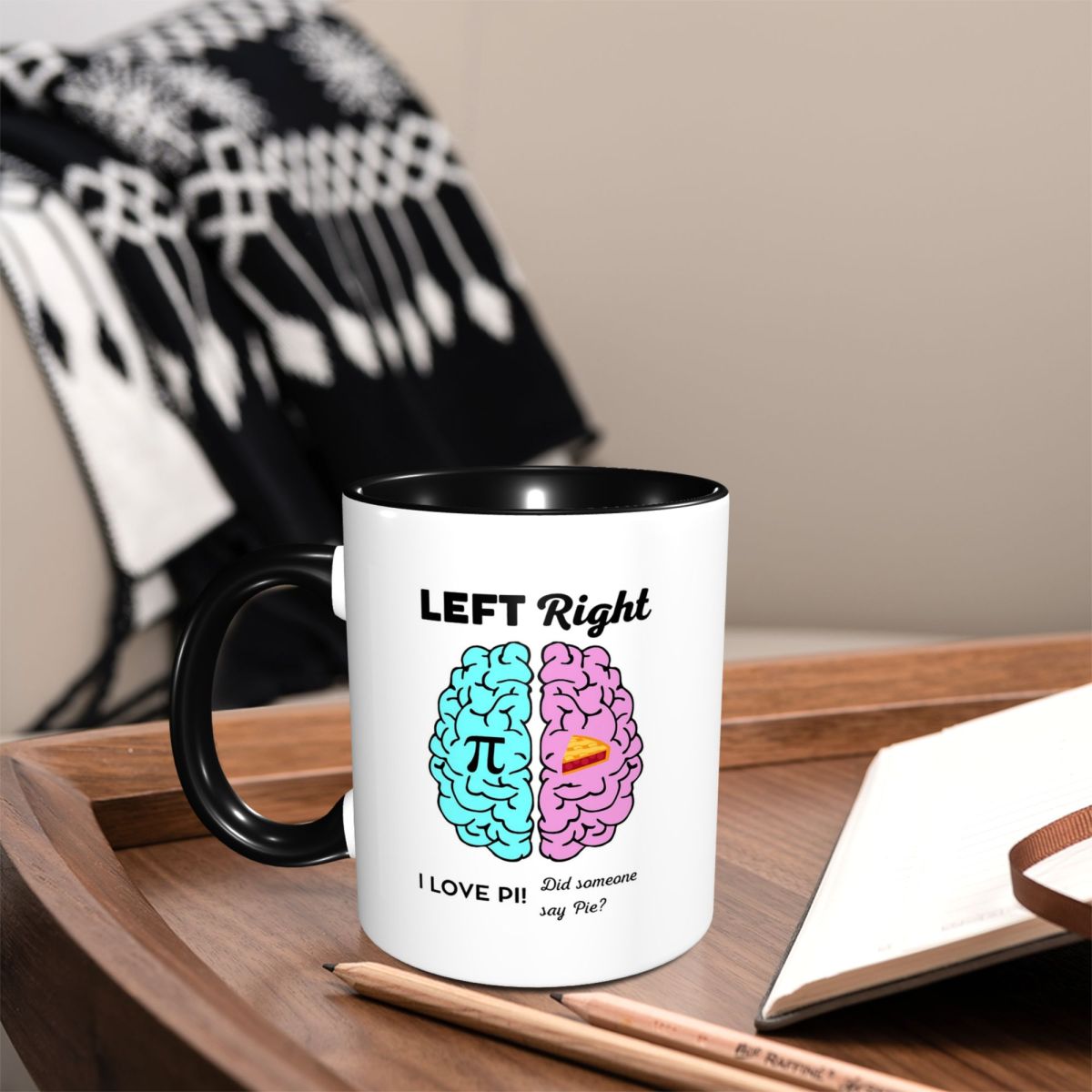 Mug Lucu Pi Pie Math Joke Mug  - Coffee Tea Jokes ulasan dan harga