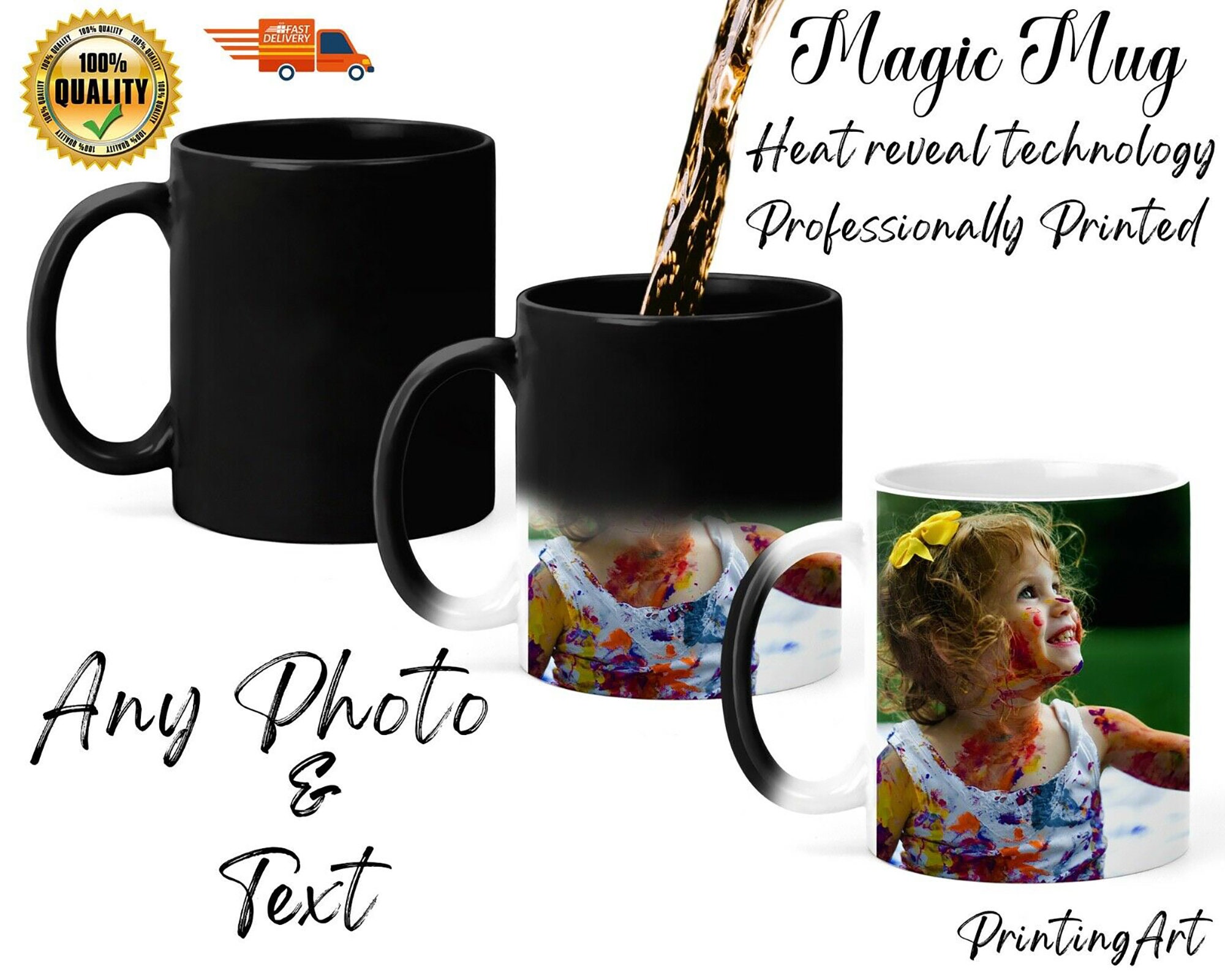 Mug hadiah pribadi, Logo foto  - Coffee Tea Images ulasan dan harga