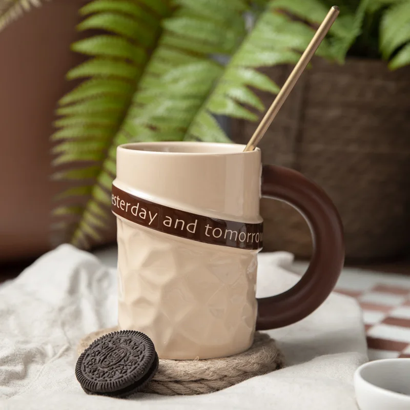 Cangkir keramik pola syal Emoj - Coffee Tea Emoji ulasan dan harga