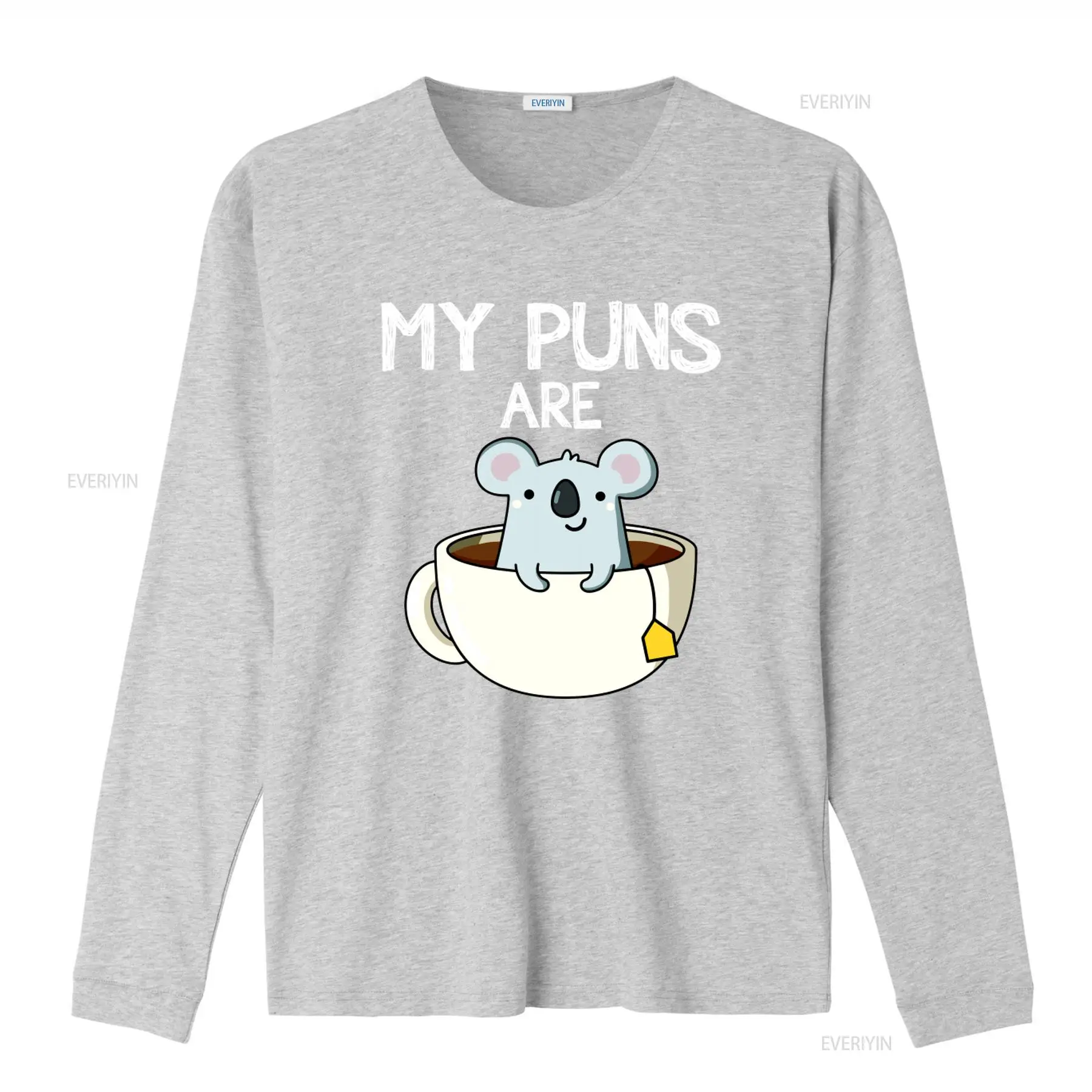 Kaos Desain Teh Koala dengan K - Coffee Tea Jokes ulasan dan harga